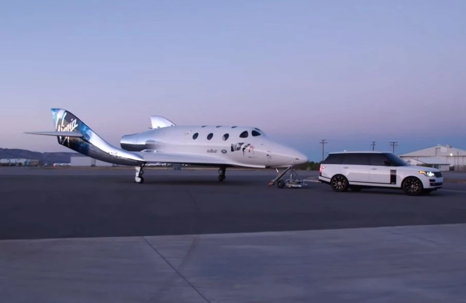 Richard Branson & Stephen Hawking Unveil New Spacecraft